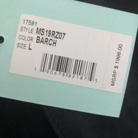 Men’s Peter Millar 100% calfskin jacket, New - Picture 8 of 11